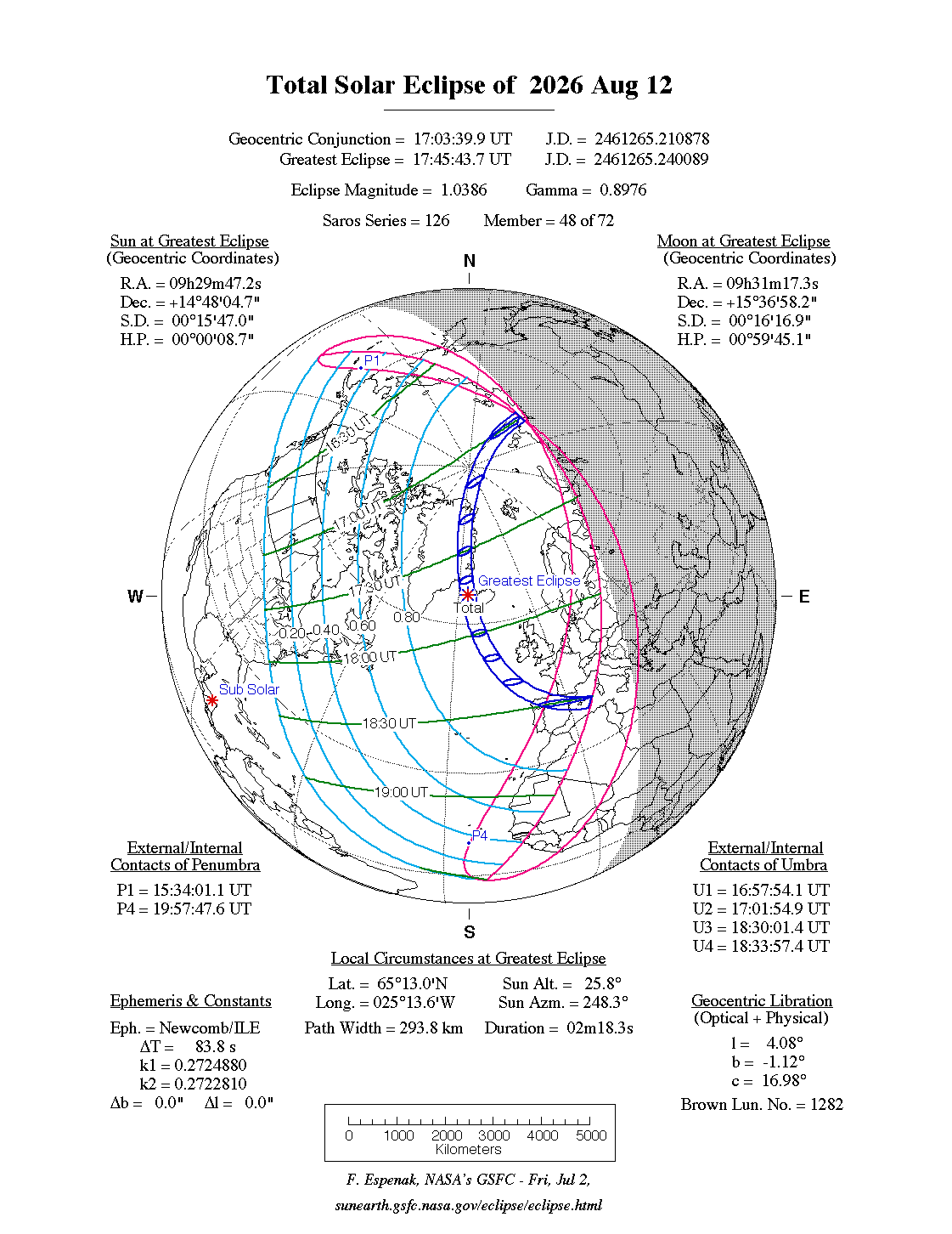 La mejor década de eclipses en España - [2021-2030 ...